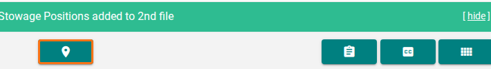 The Copy Positions icon in the middle of the Additions section header